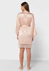 Ls Lingerie Tie Detail Robe