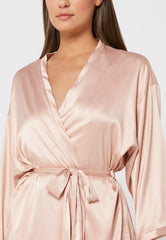 Ls Lingerie Tie Detail Robe