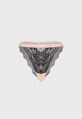 Ls Lingerie High Leg Brief