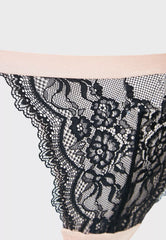 Ls Lingerie High Leg Brief