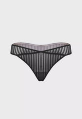 Ls Lingerie High Leg Thong