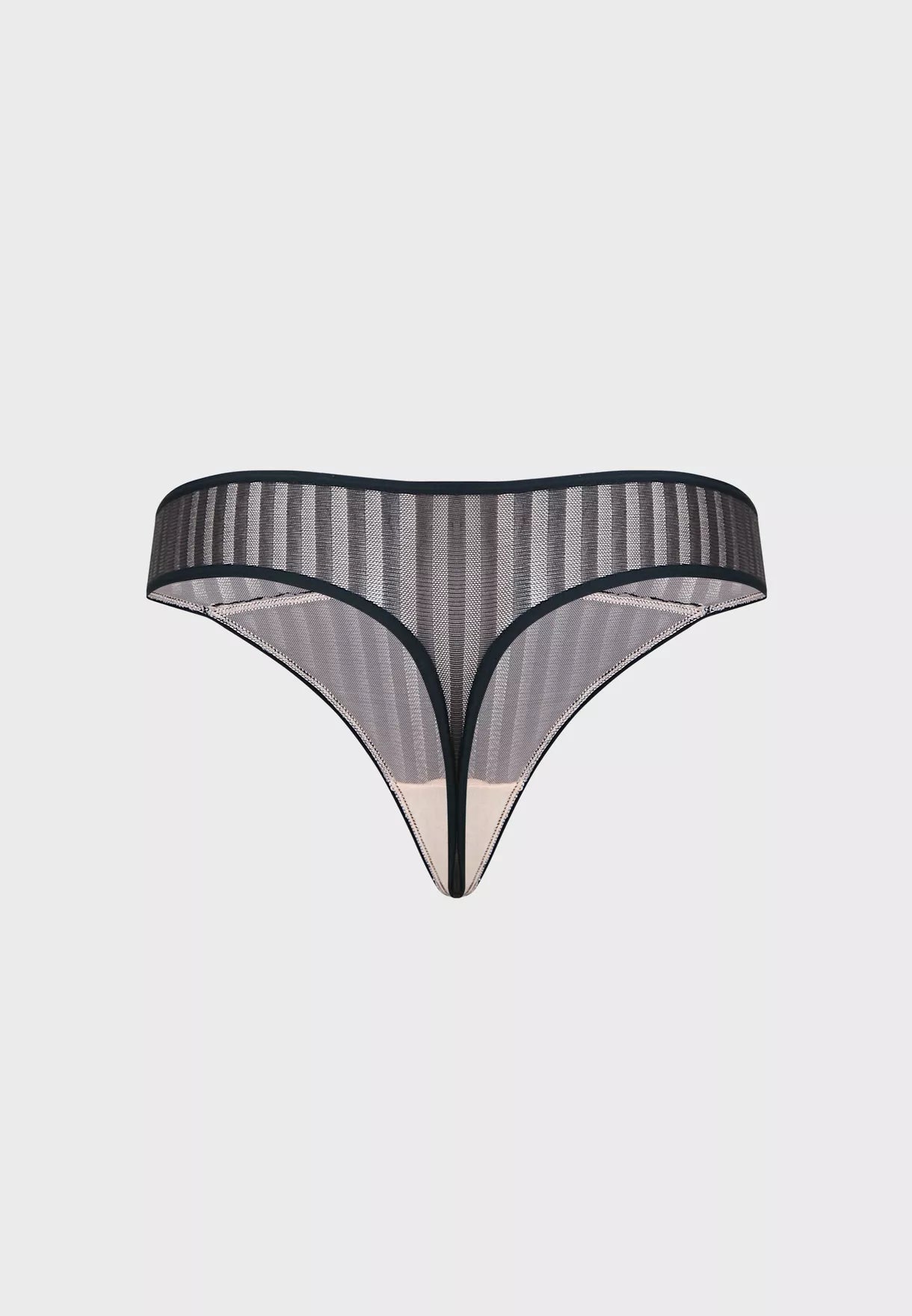 Ls Lingerie High Leg Thong