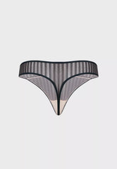 Ls Lingerie High Leg Thong