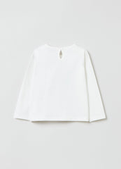Ovs Long-Sleeved T-Shirt With Teddy Bear Print