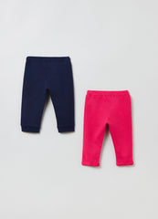 Ovs Two-Pack Of French Terry Joggers