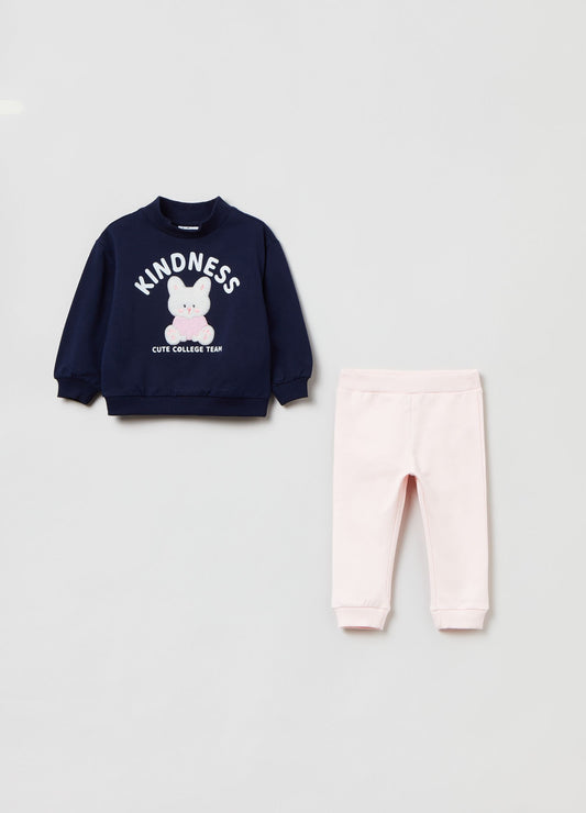 Baby girl joggers best sale