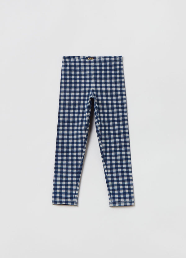 Ovs Leggings With Check Print
