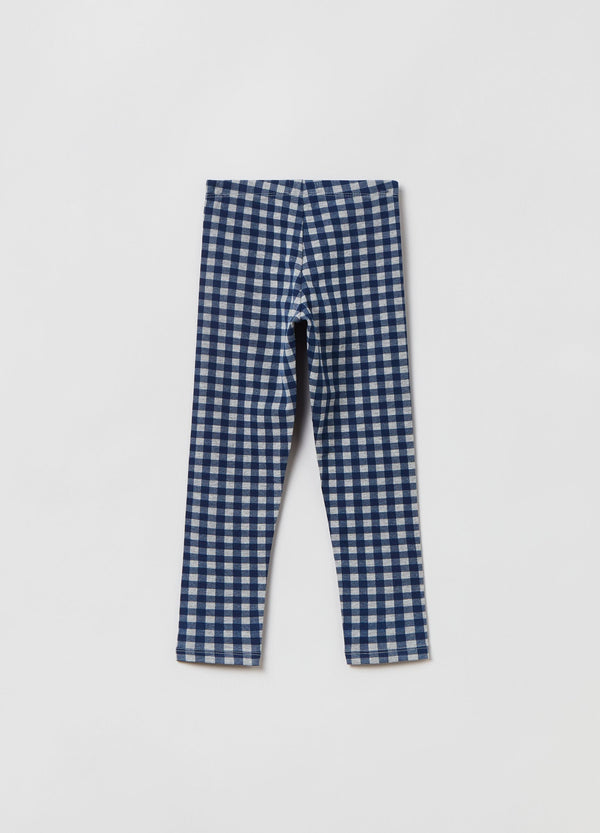 Ovs Leggings With Check Print