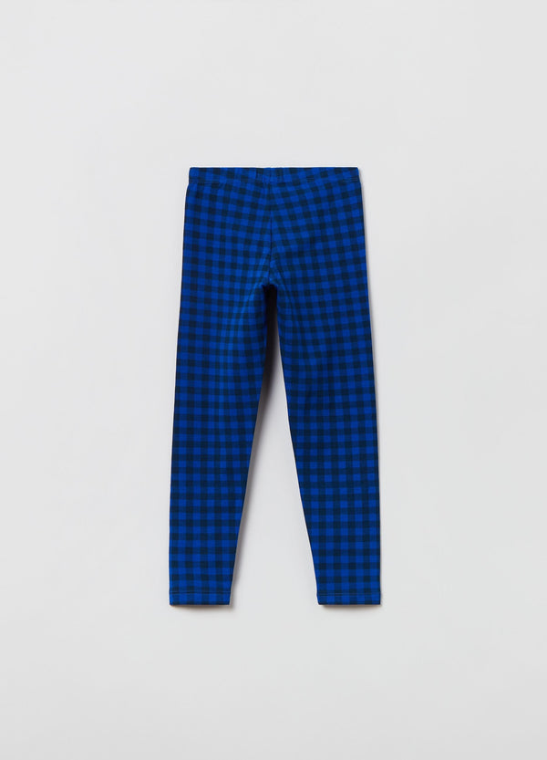 Ovs Leggings With Check Print