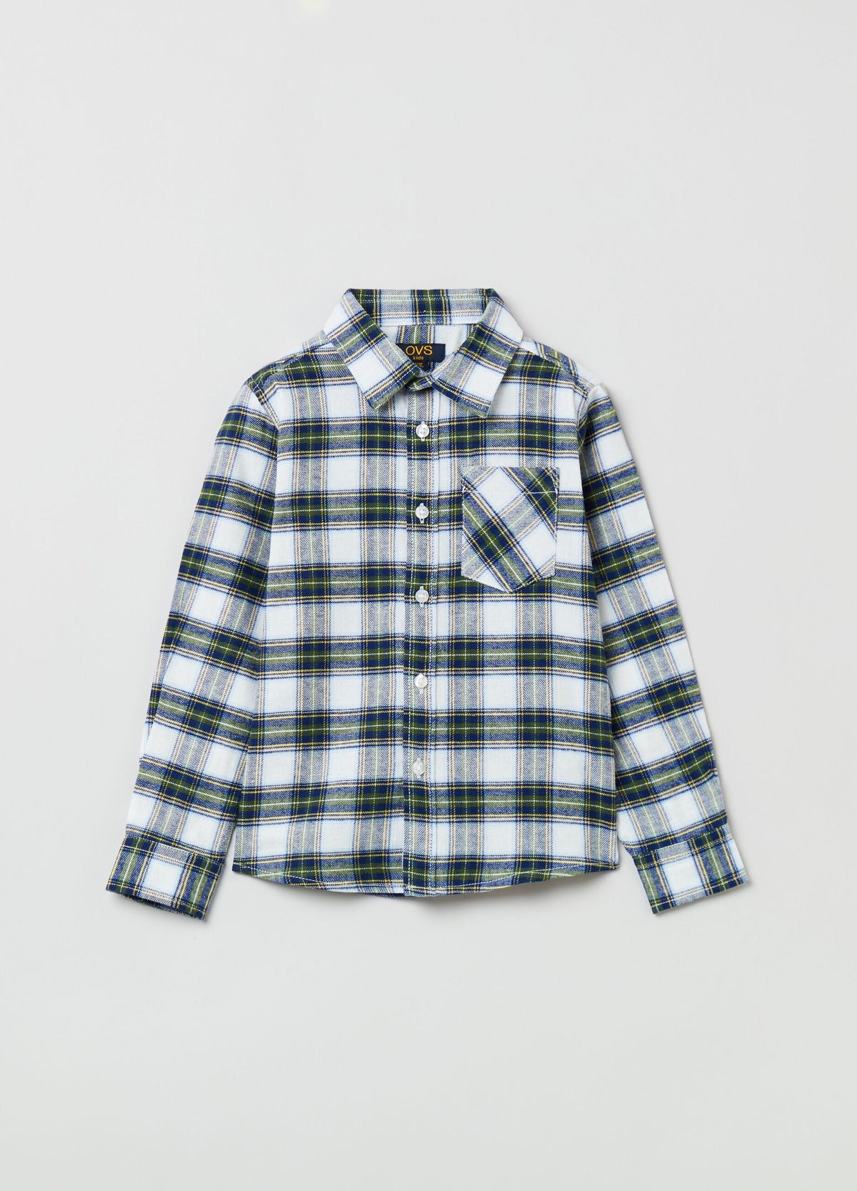 Ovs Housebrand Shirt In Check Flannel