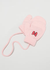Ovs Disney Baby Minnie Mouse Mittens With String