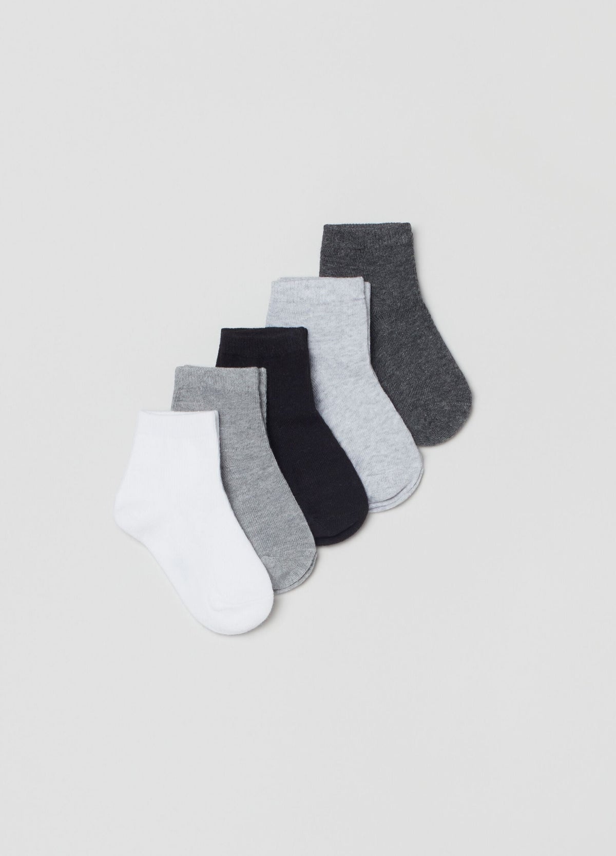 Ovs Five-Pair Pack Short Stretch Socks