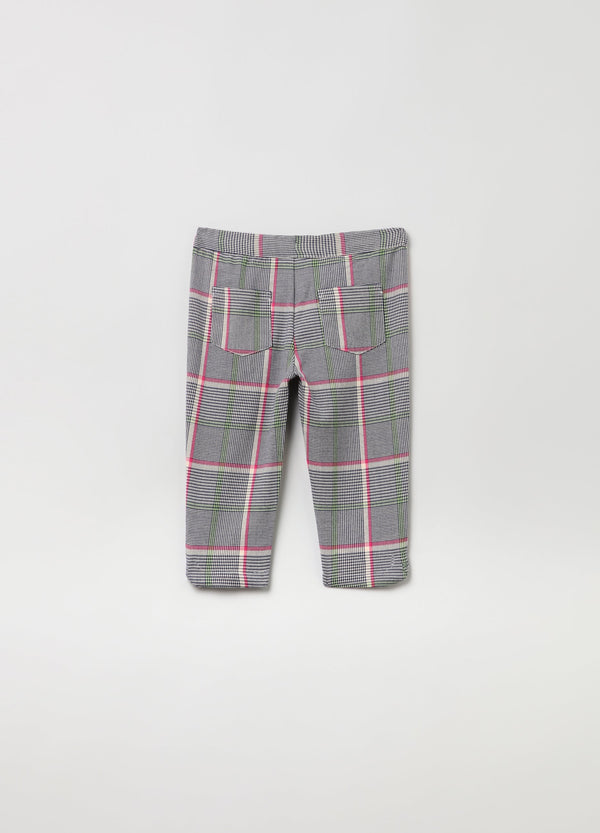Ovs Baby Girl Treggings In Prince Of Wales Check