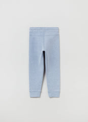 Ovs Boys Fleece Joggers With Drawstring And Print