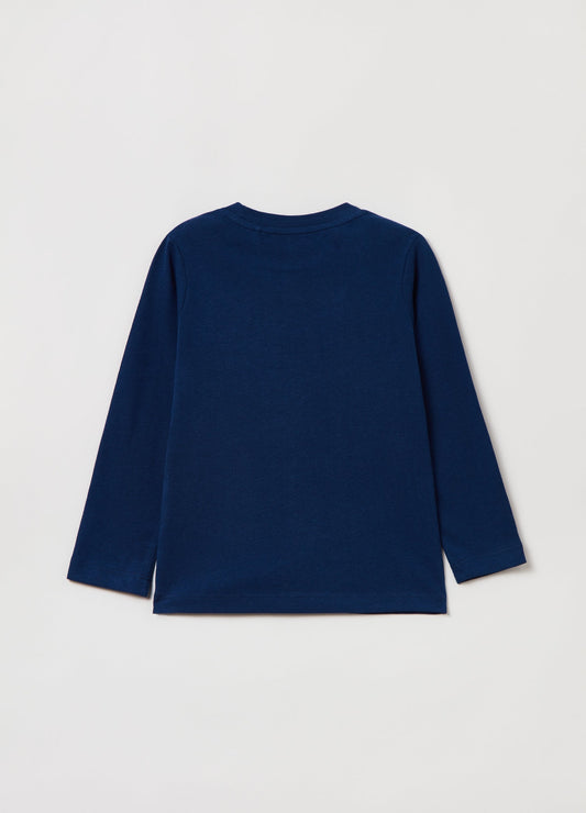 Ovs Boys Long-Sleeved T-Shirt With Print