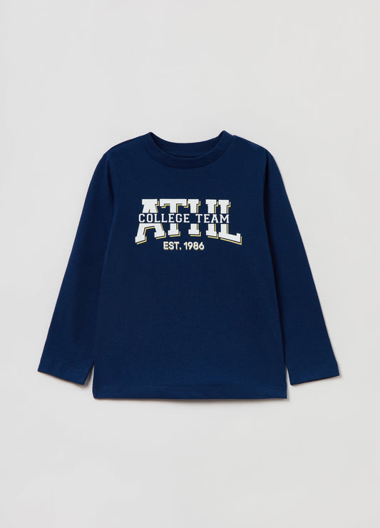 Ovs Boys Long-Sleeved T-Shirt With Print