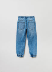 Ovs Boys Denim Joggers With Drawstring