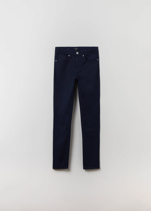 Ovs Kids Boy Slim-Fit Jeans With Five Pockets