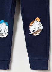 OVS Kids Boy Disney Baby Huey, Dewey, And Louie Plush Joggers