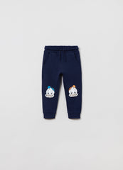 OVS Kids Boy Disney Baby Huey, Dewey, And Louie Plush Joggers