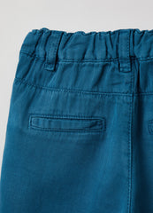 Ovs Kids Boy Lyocell And Linen Shorts With Pockets