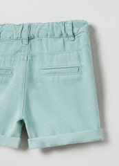 Ovs Kids Boy Lyocell And Linen Shorts With Pockets