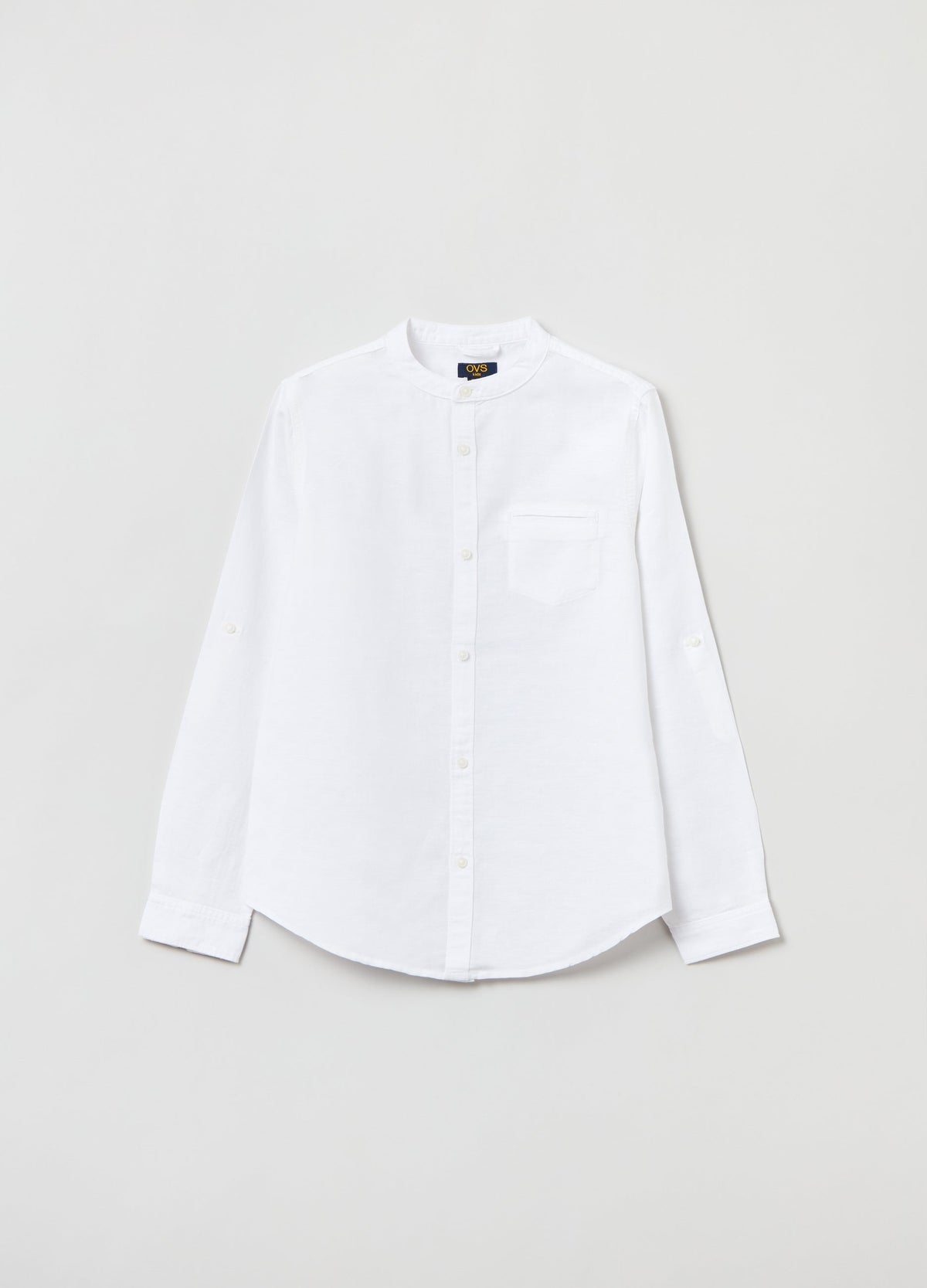 OVS Kids Boy Linen And Cotton Shirt With Pockets