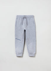 OVS Kids Boy Plush Joggers With Drawstring