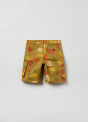 Ovs Kids Boy Grand&Hills Bermuda Cargo Shirts With Print