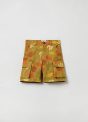 Ovs Kids Boy Grand&Hills Bermuda Cargo Shirts With Print