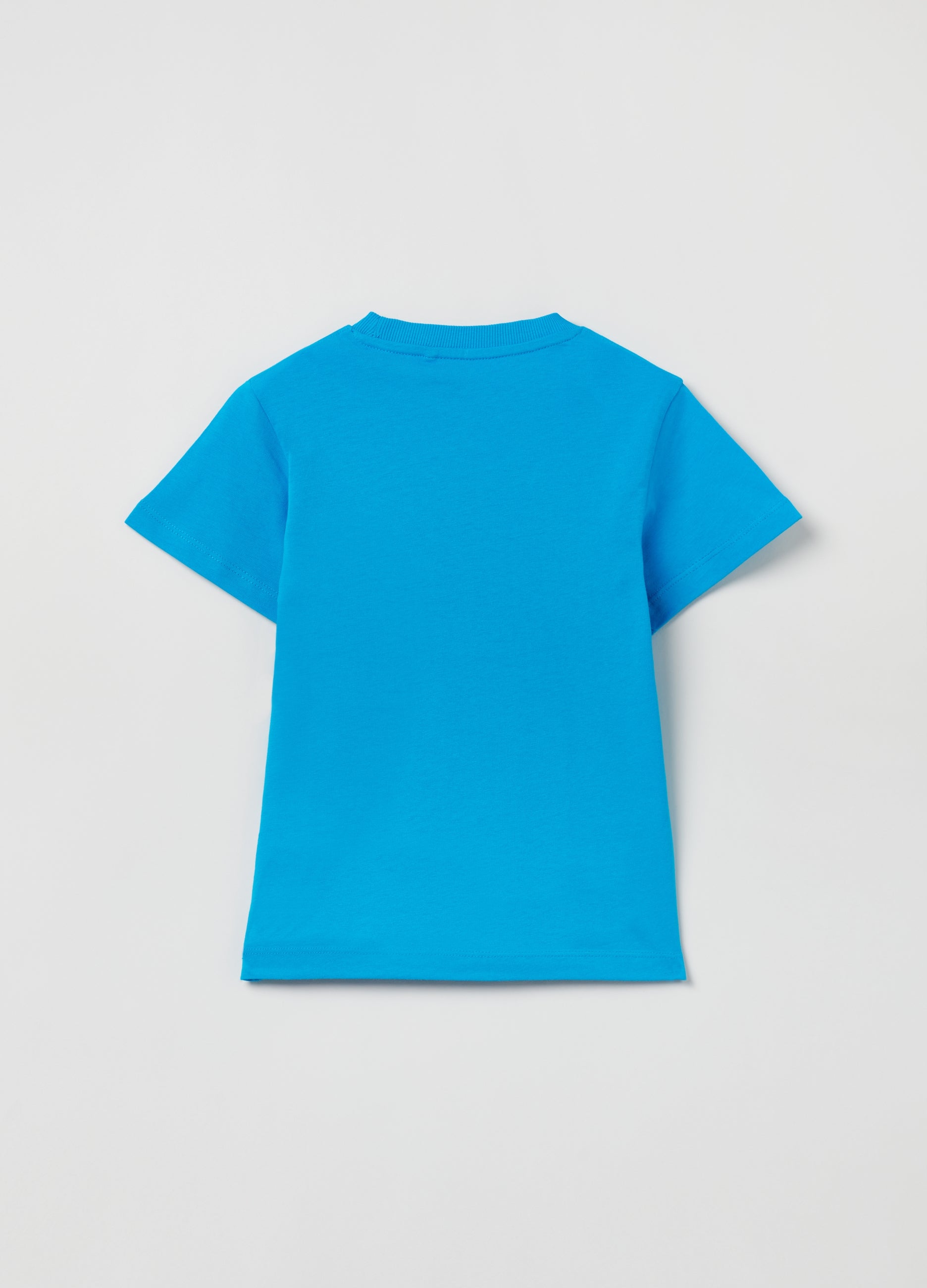 Ovs Kids Boy Cotton T-Shirt With Lettering Print