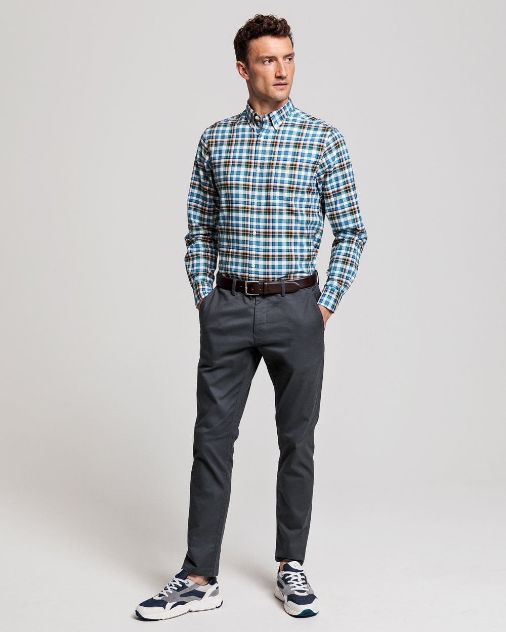 Gant Hallden Slim Fit Tech Prep Chinos