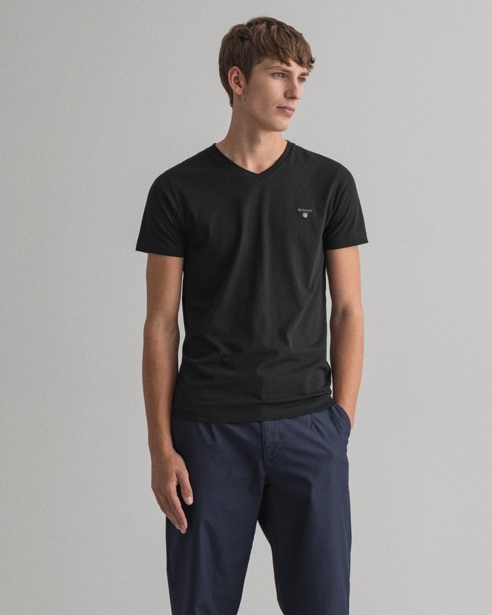 Gant Original Slim Fit V-Neck T-Shirt