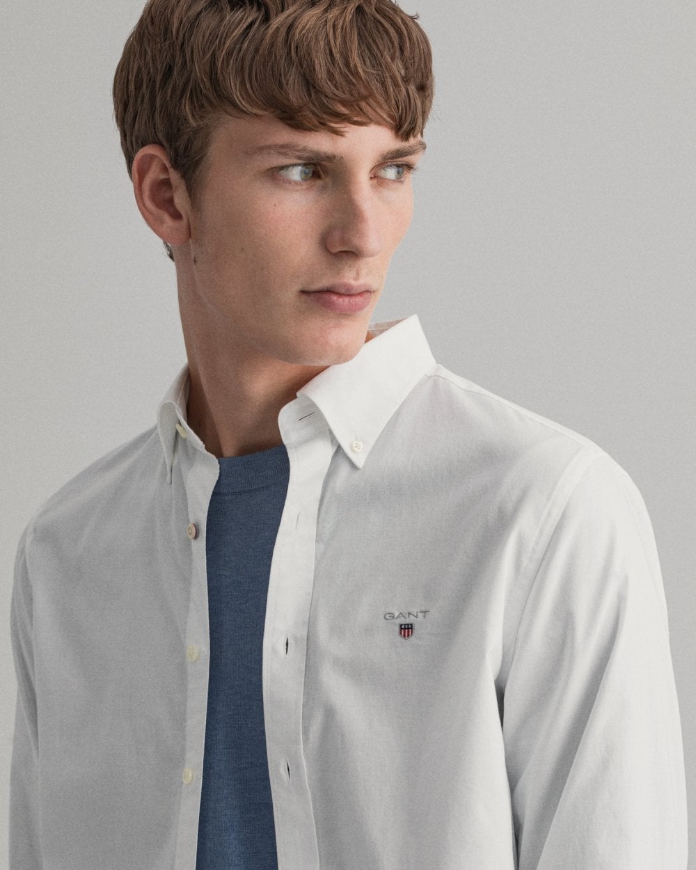 Gant Slim Fit Broadcloth Shirt