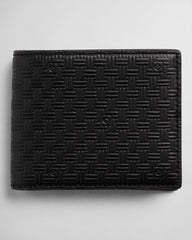 Gant Leather Signature Weave Wallet