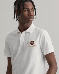 Gant Archive Shield Pique Polo Shirt