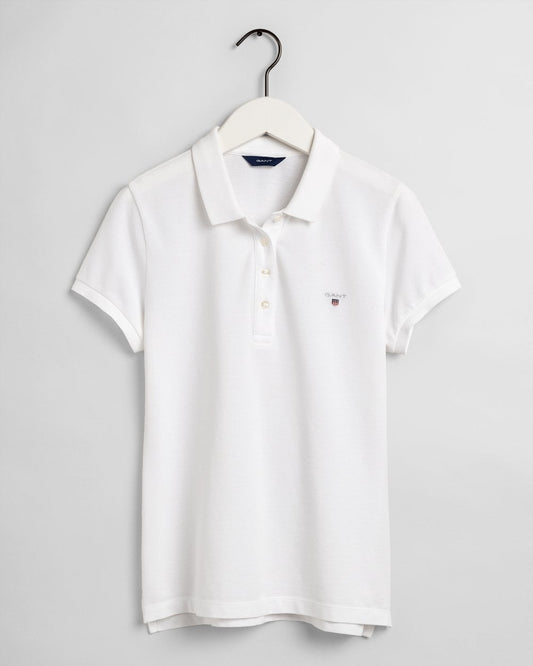 GANT Solid Ss Pique