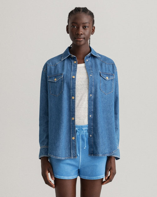 Gant Relaxed Fit Denim Shirt