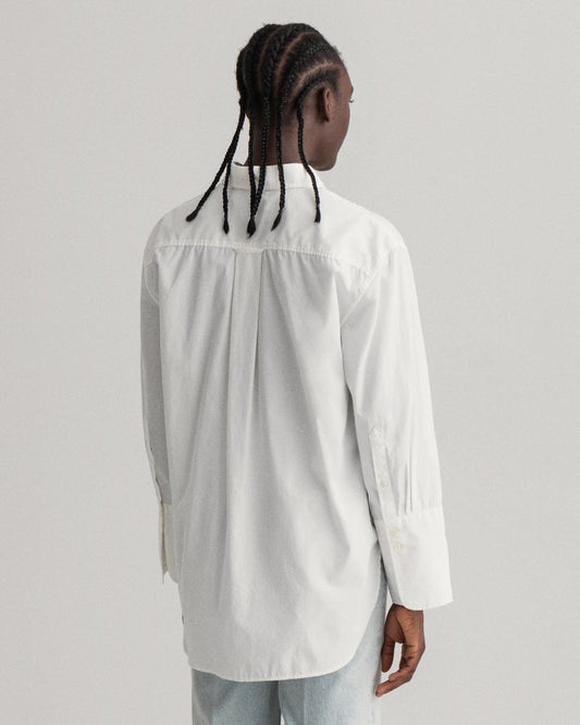Gant Relaxed Fit Wide Cuff Shirt