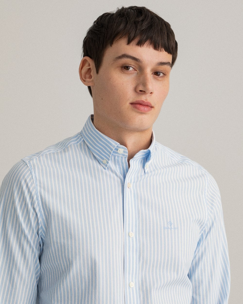 Gant Slim Fit Stripe Broadcloth Shirt