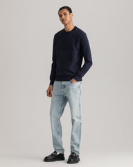 Gant Tonal Shield Crew Neck Sweatshirt