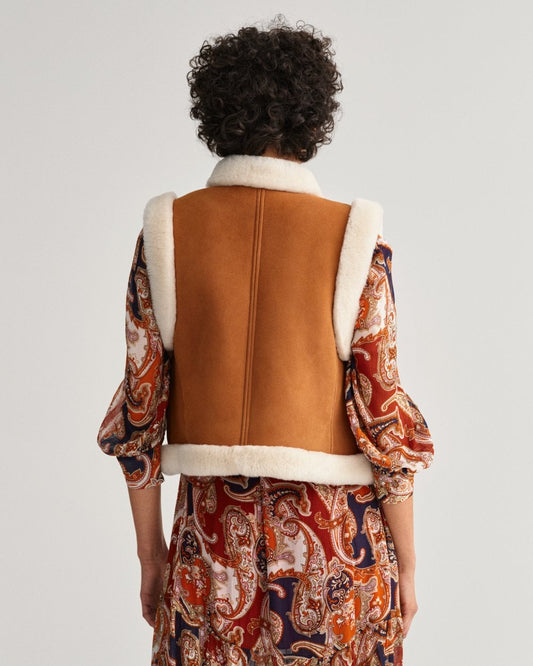 Gant Shearling Vest