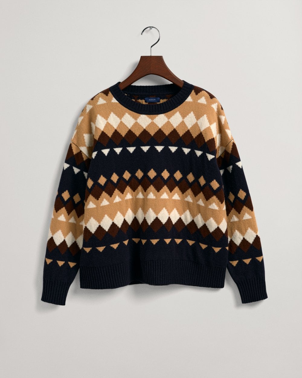 Gant Fairisle Crew Neck Sweater