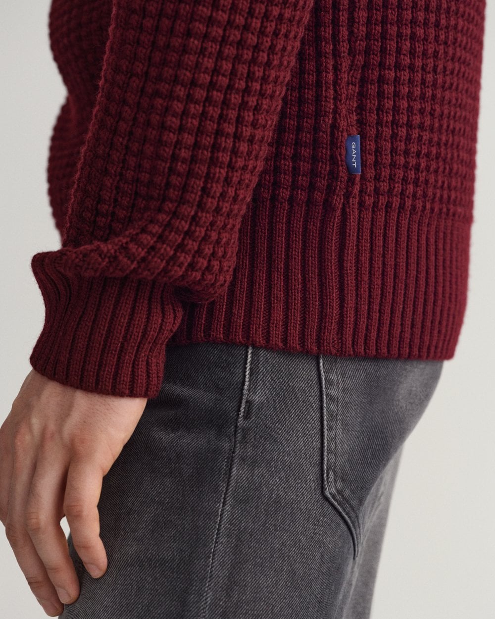 Gant Textured Rollneck Sweater