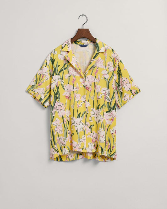 Gant Iris Print Short Sleeve Pajama Shirt