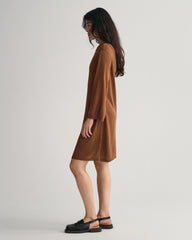 GANT Open-Back Knit Dress