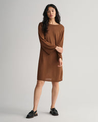 GANT Open-Back Knit Dress