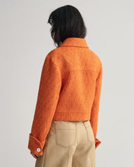 Gant Cropped Bouclãƒâ© Jacket