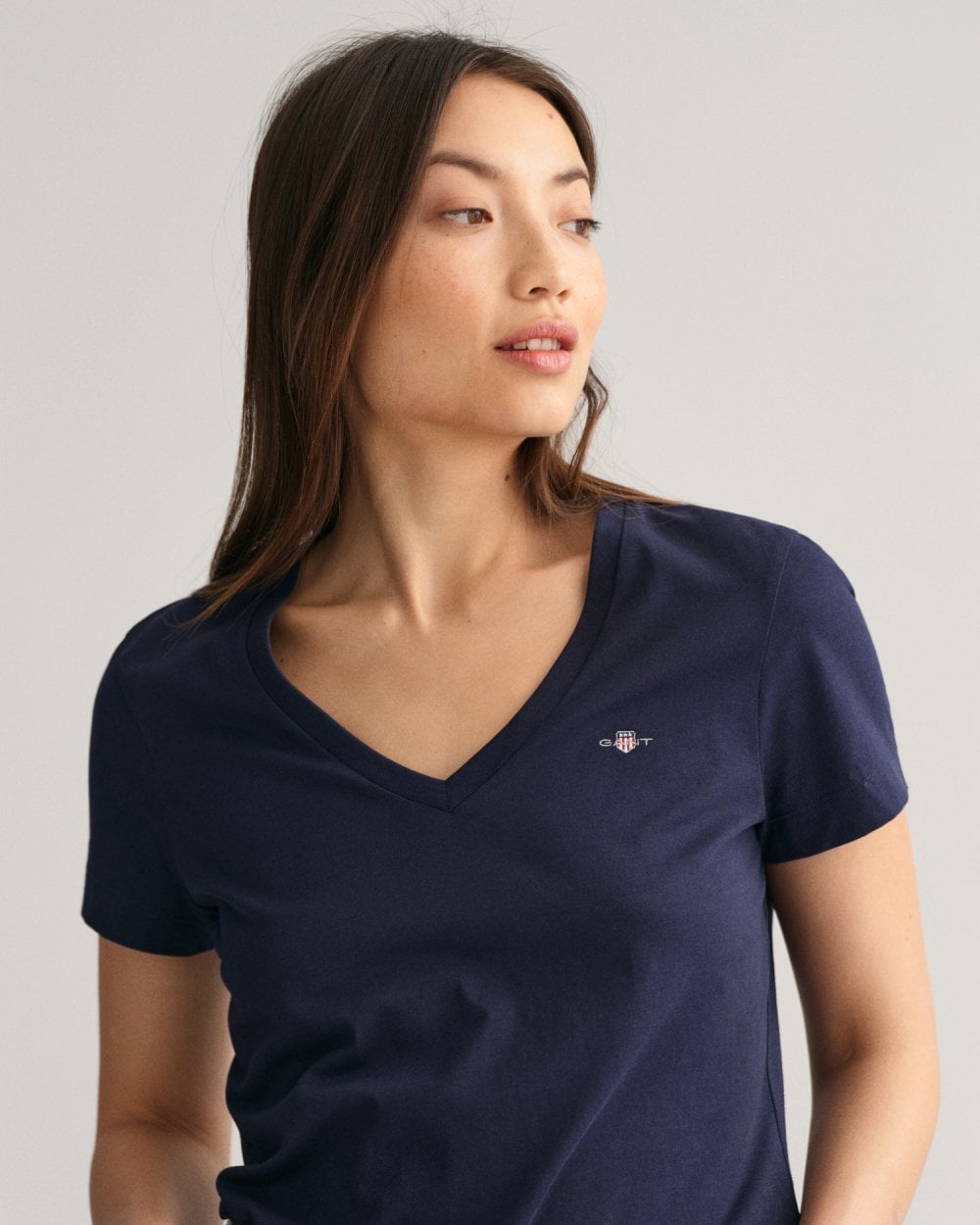 Gant Shield V-Neck T-Shirt