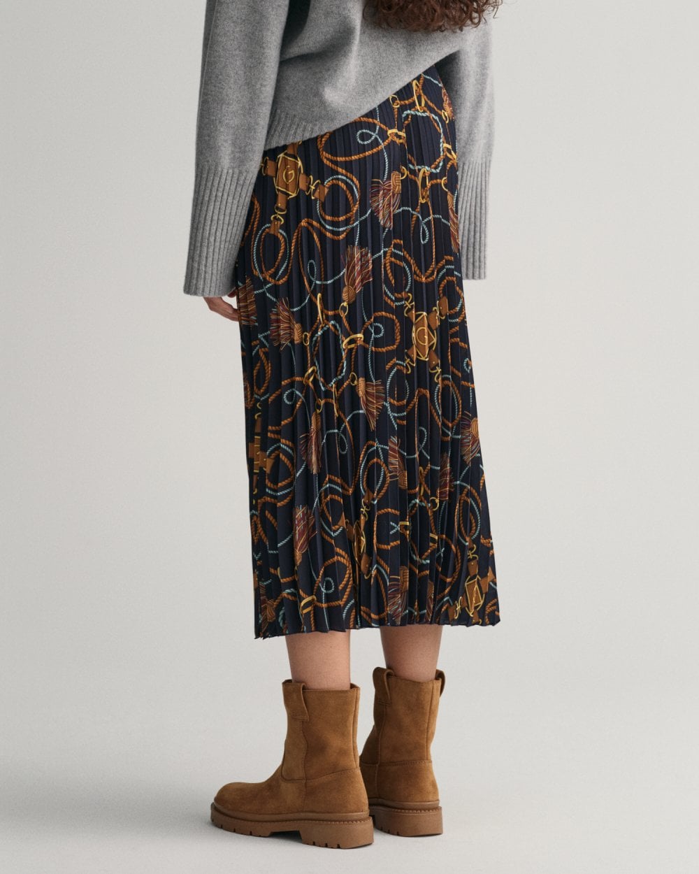Gant Rope Print Skirt